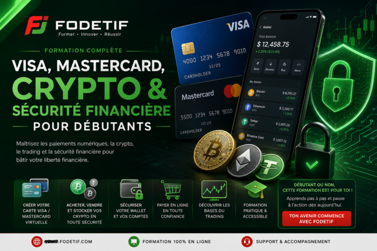 FÒMASYON KONPLÈ – VISA • MASTERCARD • CRYPTO • TRADING • SEKIRITE FINANSYÈ